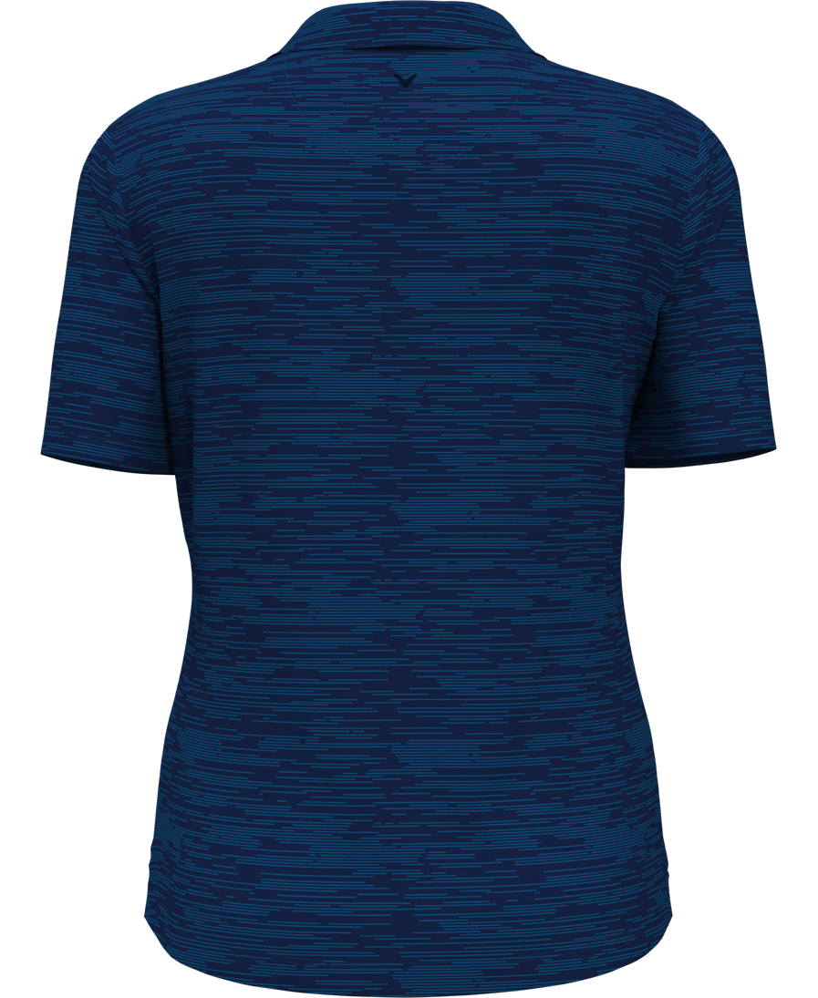 LADIES BROKEN STRIPE POLO