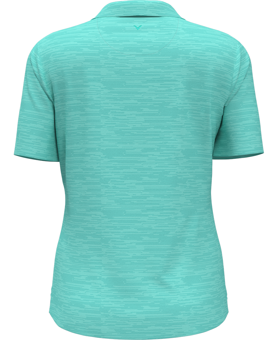 LADIES BROKEN STRIPE POLO